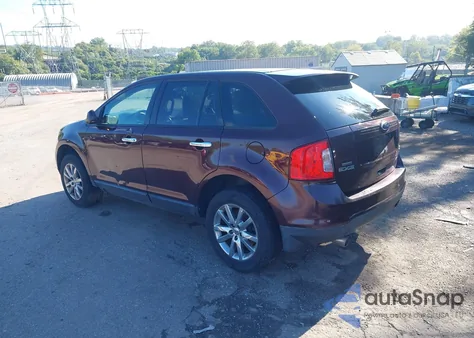2011 Ford Edge Sel из США, поврежденный, VIN 2FMDK4JC6BBB31152